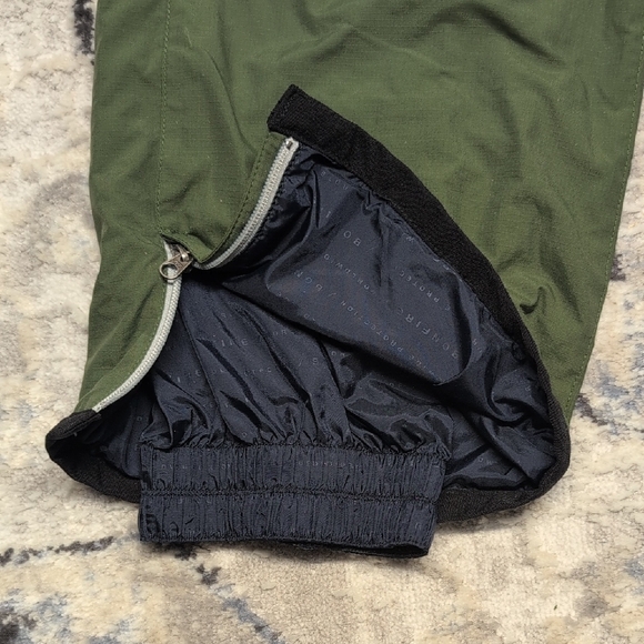 Bonfire Snowboarding Insulated Cargo Snow Pants Men’s M Olive Green Nylon - Picture 6 of 10